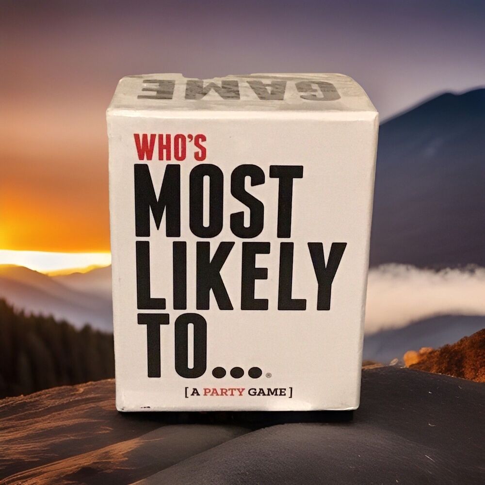 Who's Most Likely To... A Party Card Game, Game Night Fun. NEW, SEALED